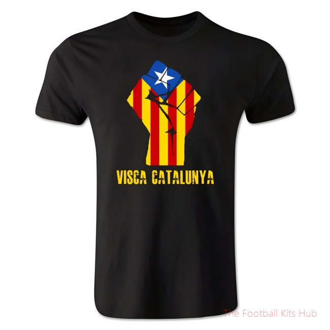 Men Visca Catalunya T-Shirt (Black)