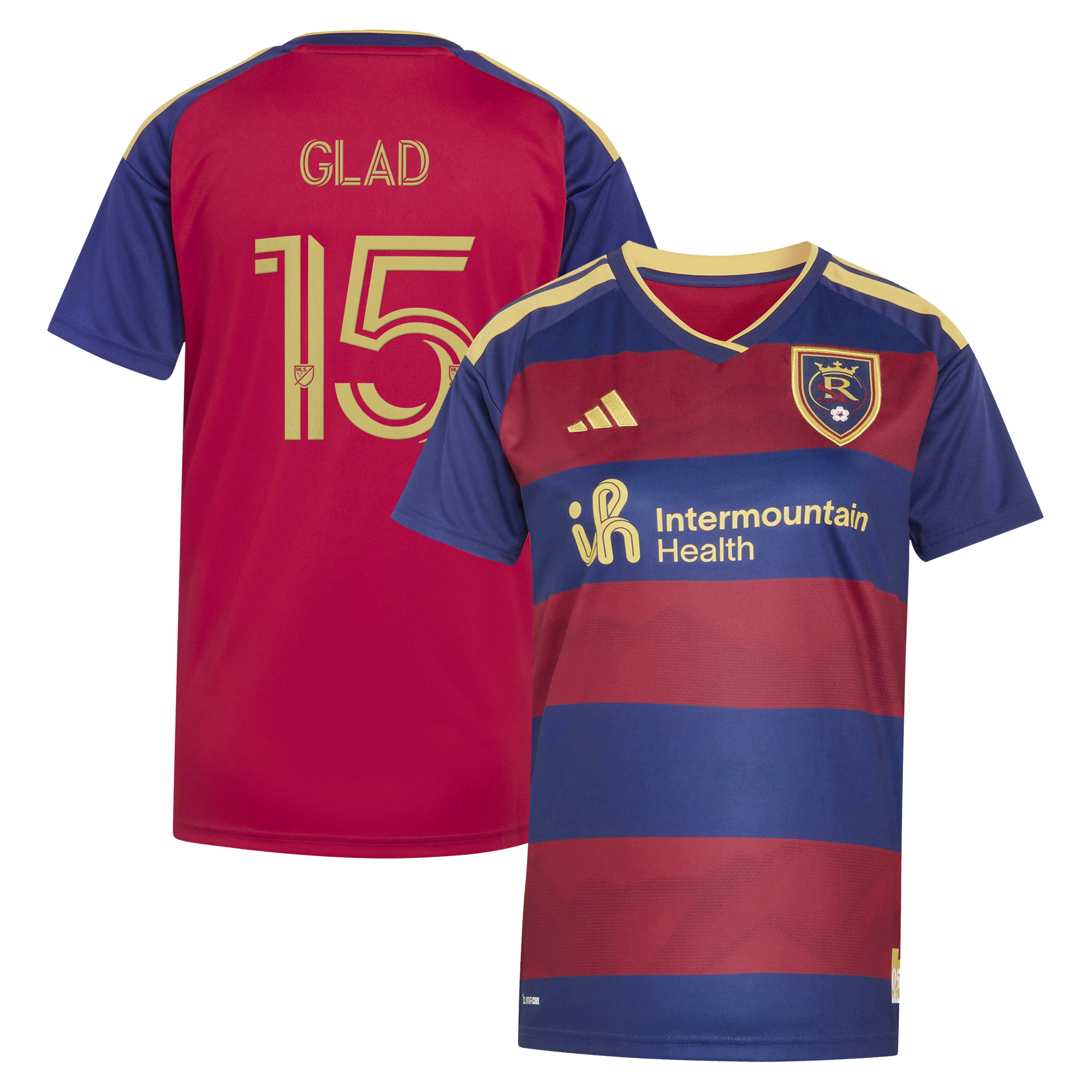 [SJH] Justen Glad Real Salt Lake Women's 2026 The Switchback On-Field Authentic Player Jersey - Red
