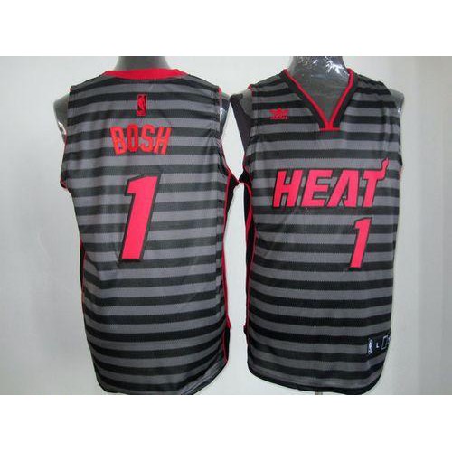 Celtics Black Miami Heat #1 Jersey - Cost-Effective Basketball Jersey