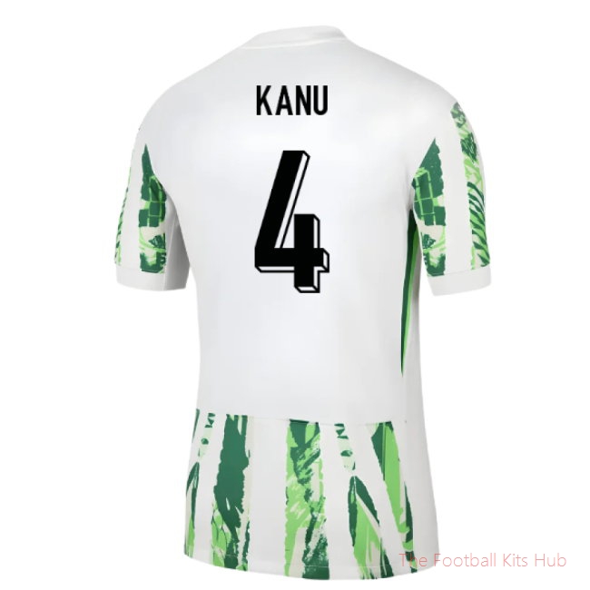 2025-2026 Nigeria Womens Team Away Shirt (Unisex) (Kanu 4)