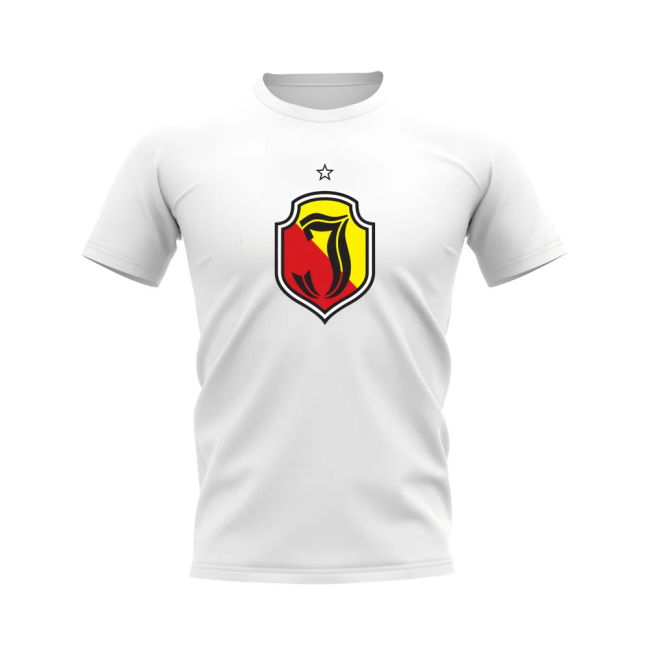 Official 2025-2026 Football Club Badge White With Collector's Item
