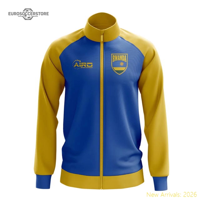 Rwanda Concept Football Track Jacket (sky) - Fantastic Value