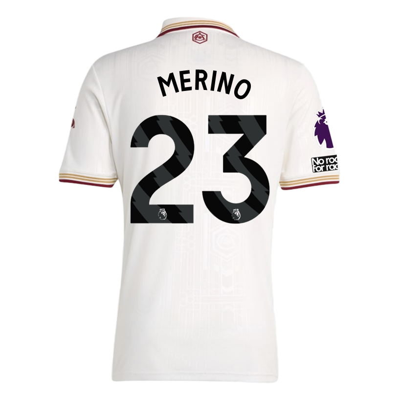 Arsenal Merino Men 2025-2026 UCL Third Jersey – Authentic Shirt