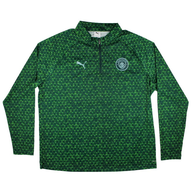 Man City Warm Up 1/4 Zip Top Shirt 2025-2026 edition (Adult