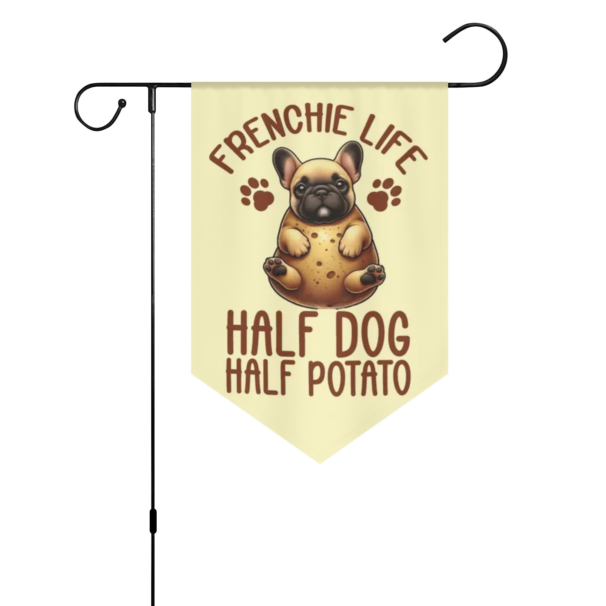 French Bulldog Hazel Garden Flag Banner Comfy Pet Product