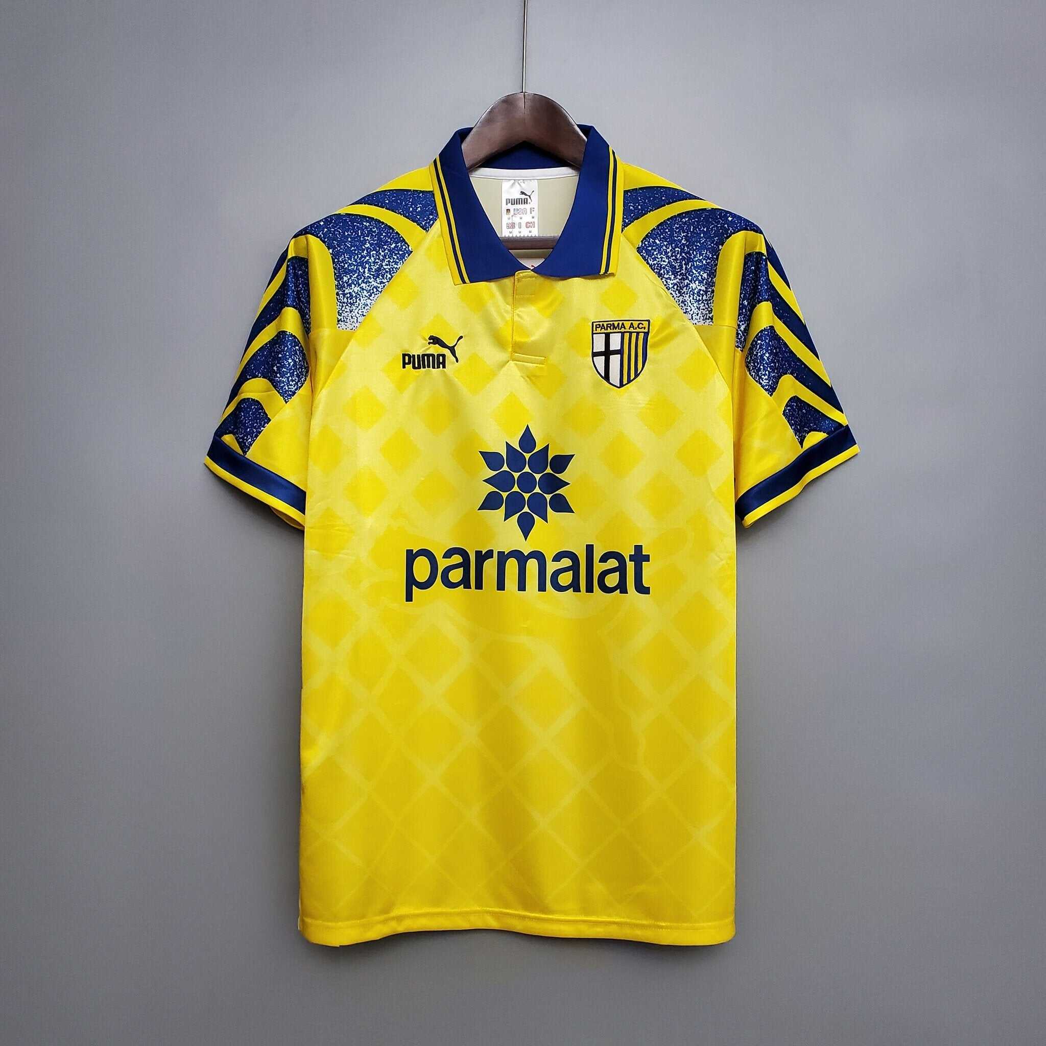 Cheap 1995-1997 Parma yellow retro kit