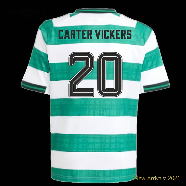 Football Team Kids Carter Vickers Comfortable Jersey Dri-fit Tag-free