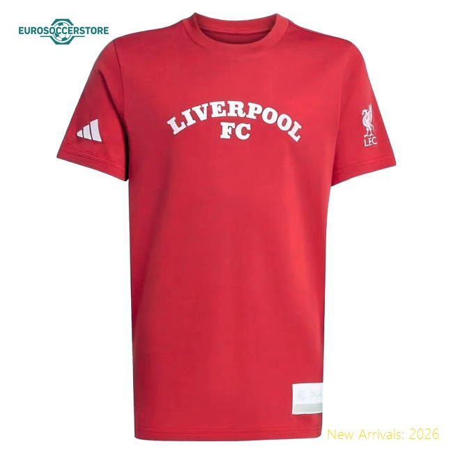 2025-2026 Liverpool US Tee (Red) - Kids (Your Name)