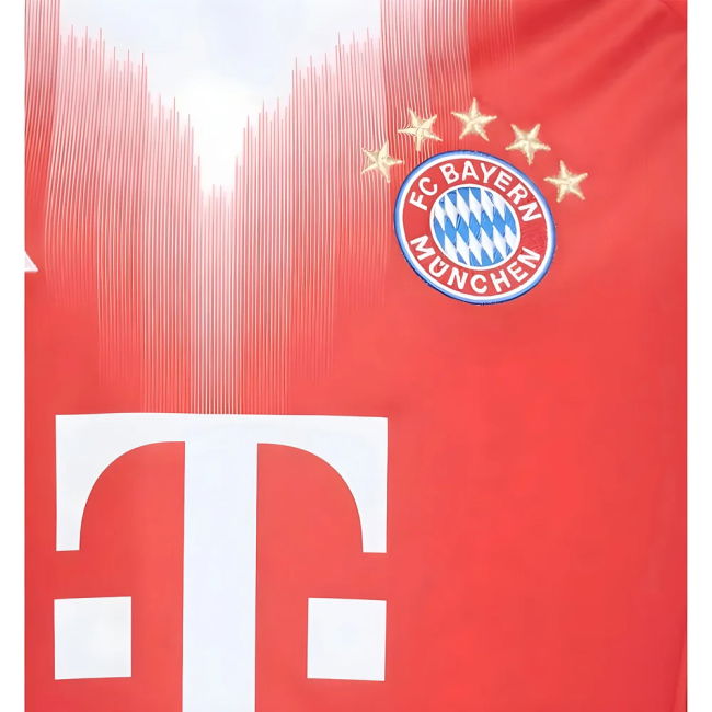 Loyal Bayern Bayern Munich Long Sleeve Home Shirt Kids Lewandowski...