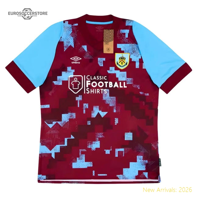 Premium 2022-2023 Burnley Home Shirt (kids) - Match Day Jersey