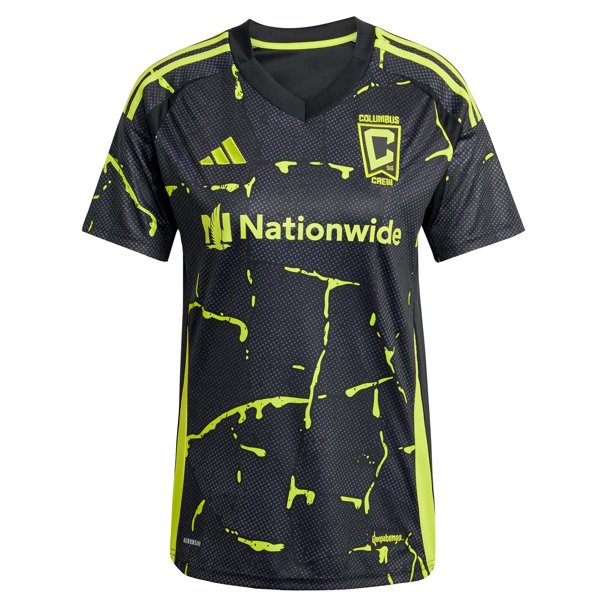 [JED] Wessam Abou Ali Columbus Crew Women's 2025 The Goosebumps Kit Replica Jersey - Black