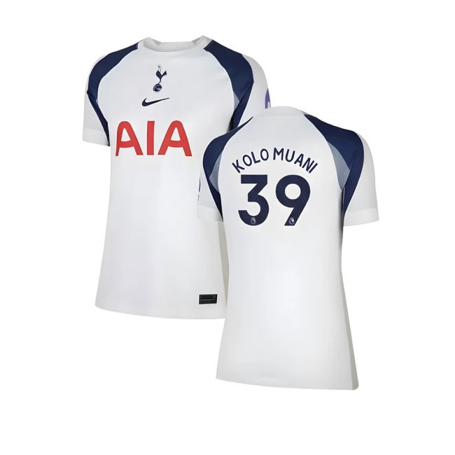 Tottenham 2025-20 Home Shirt Kolo Muani #39 L M Women S