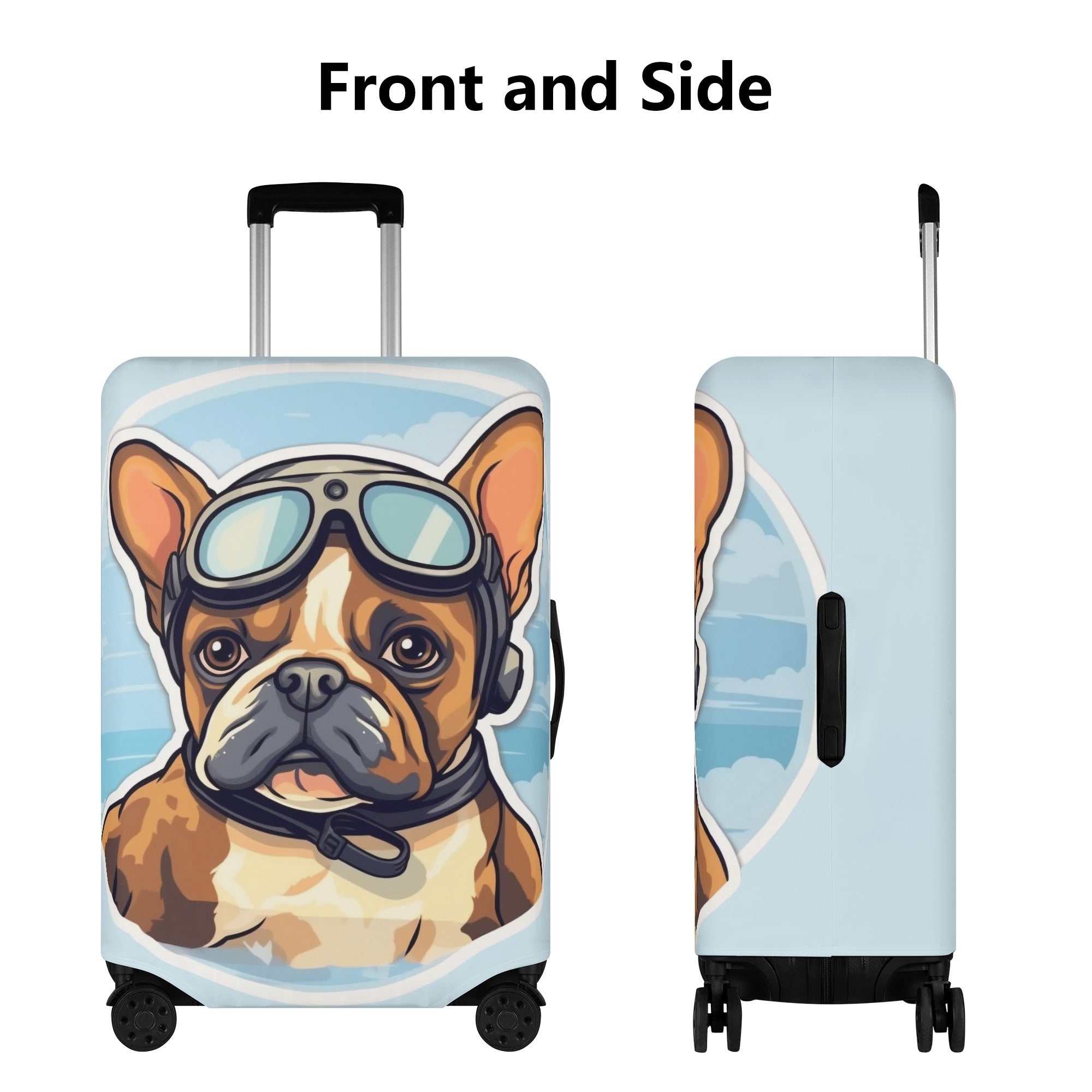 Vet-recommended Lily - Frenchie Luggage Cover Paw Protection