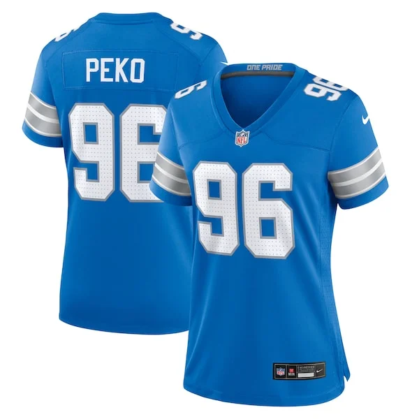 None Kyle Peko Game Jersey - Blue | NFL Player Jersey | NFL Football