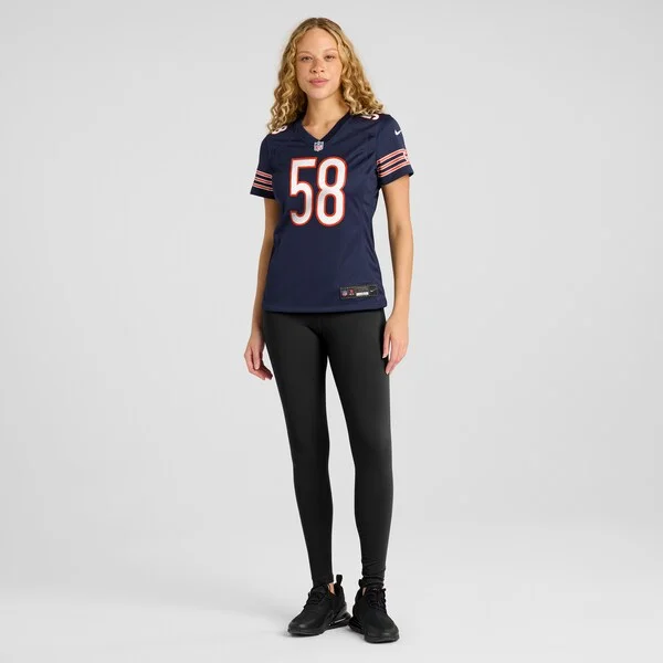 None Game NFL Jersey - Navy | Pro-Level Football Apparel | NFL Footbal