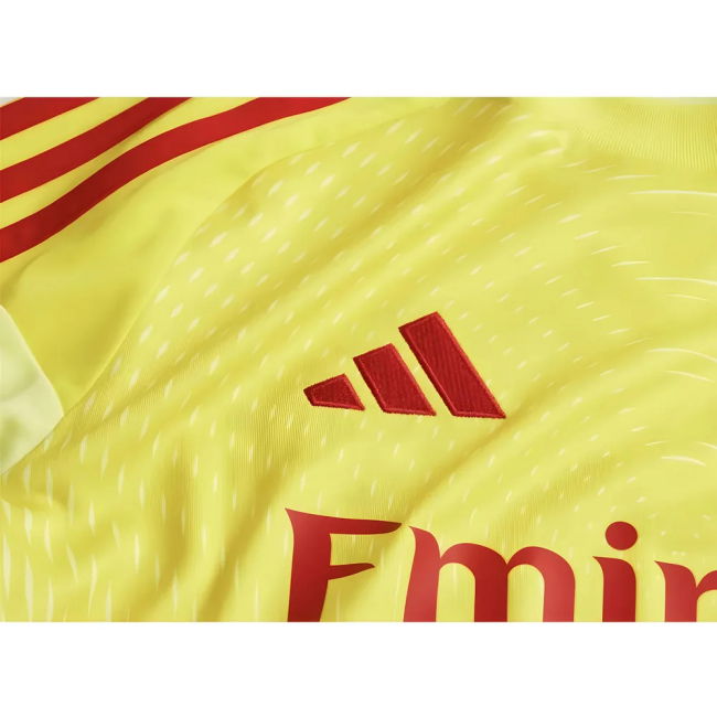 Match Quality Arsenal Arsenal Home Goalkeeper Shirt Yellow Kids Le...