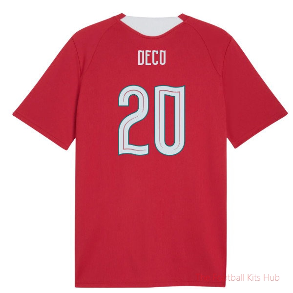 2026-2027 Portugal Training Jersey (Red) (Deco 20)