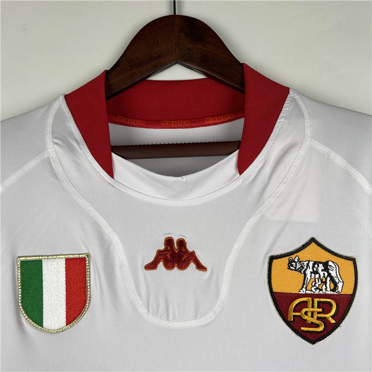 Licensed AS Roma 0102 Retro Shirt - Official Replica 10138