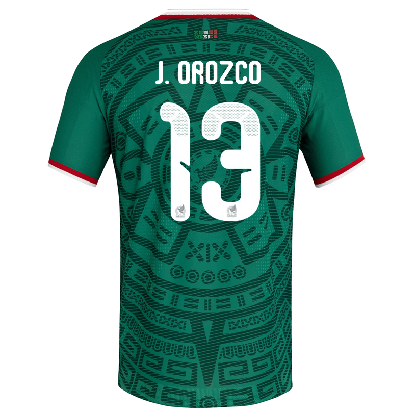 Mexico National Team 2026-2027 FIFA World Cup Home Jersey –  Collector Edition S
