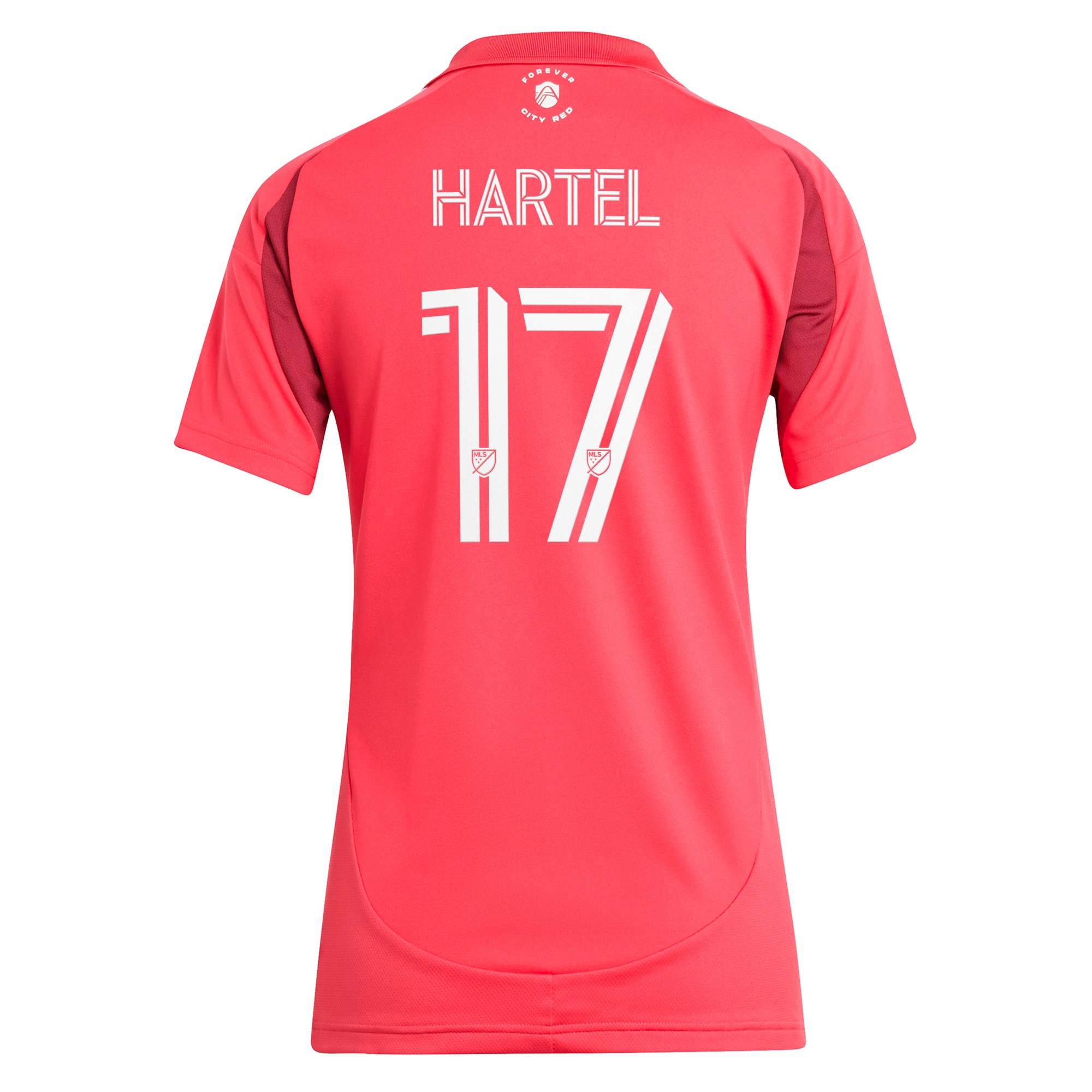 [SJH] Marcel Hartel St. Louis City SC Women's 2025 Forever CITY Red Replica Player Jersey - Red