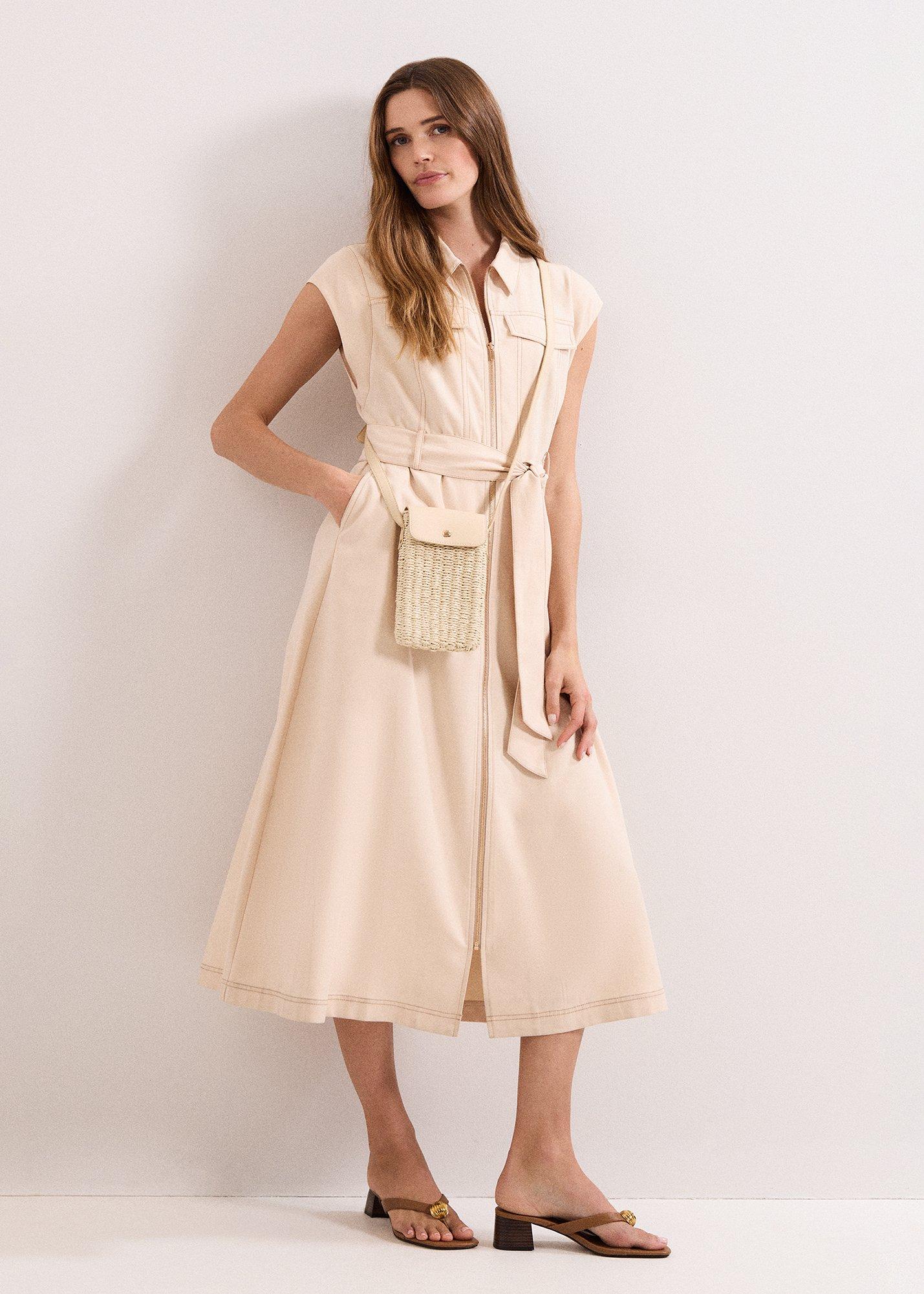 Petite Alira Stone Utility Dress