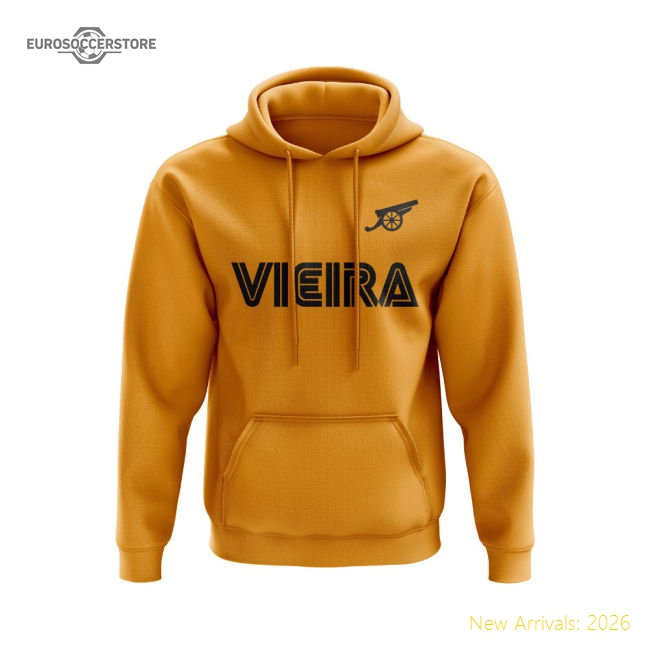 Arsenal 2001-02 Vieira Hoody (Gold)