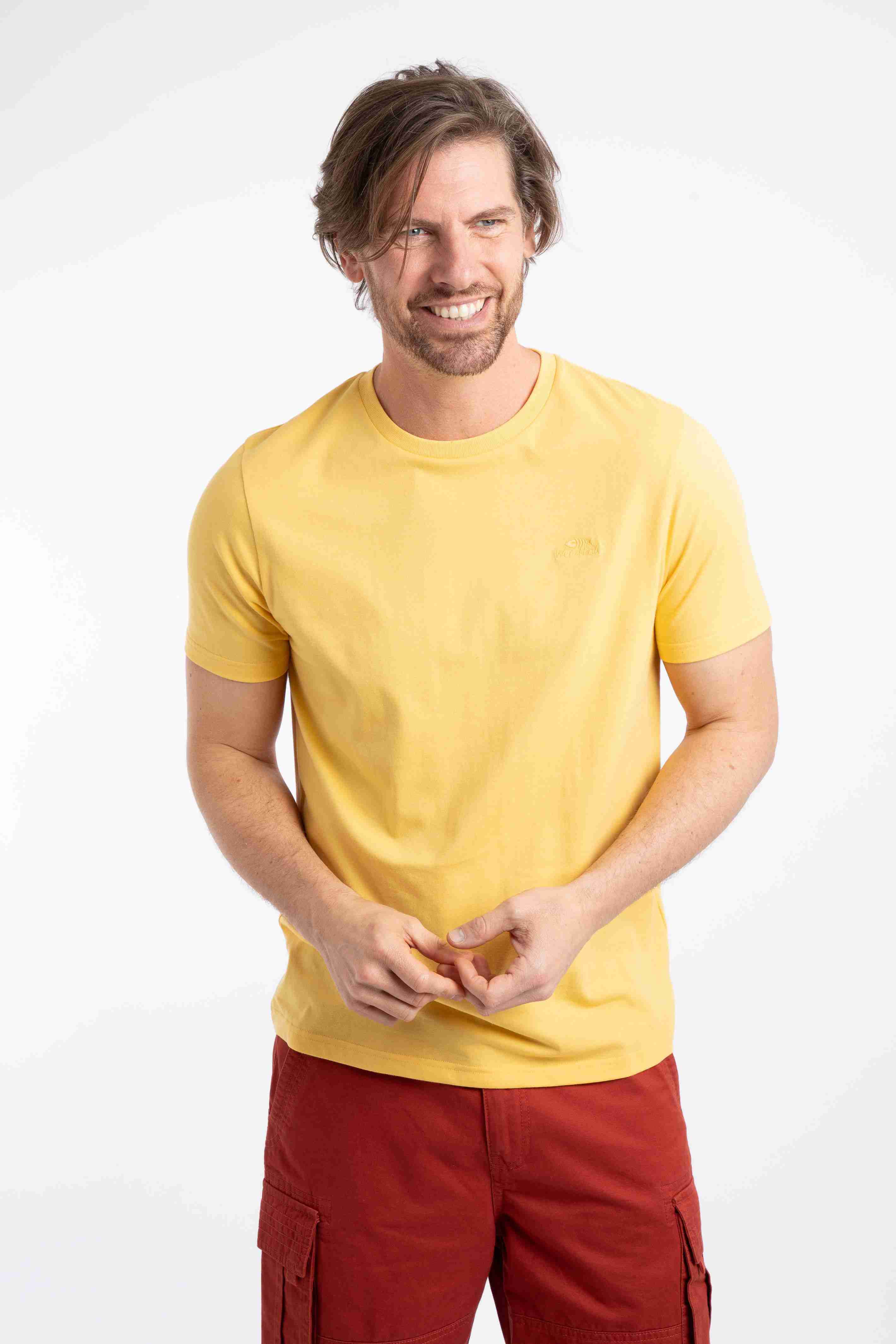 Hooked Branded T-Shirt Yellow