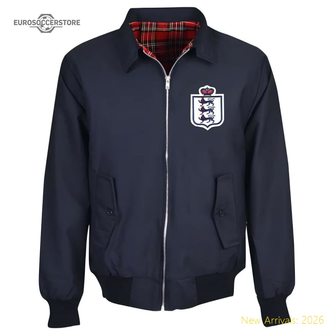 England Navy Harrington Jacket