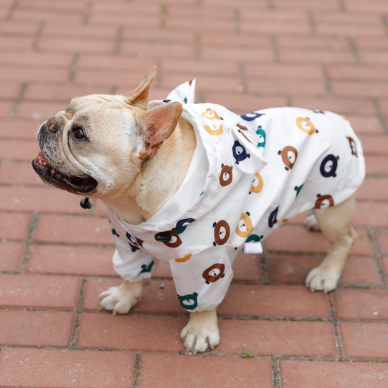 French Bulldog Rainify Frenchie Raincoat Tm (ws122) Soft Pet Apparel