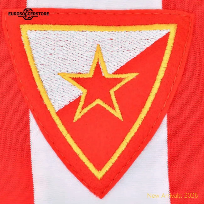 Football Team Star Belgrade Safe Kids Jersey Performance Fabric