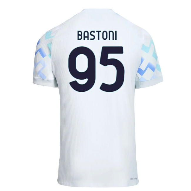 2025-2026 Inter Away Official Shirt (Bastoni 95) Reinforced Seams