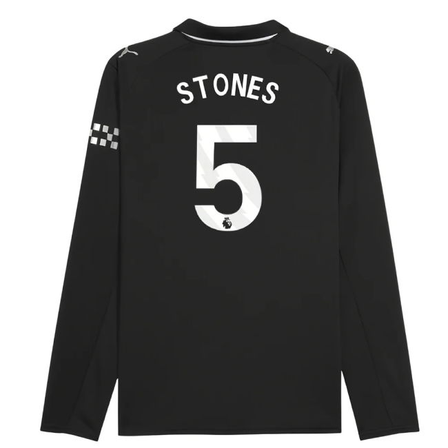 Man City EPL Team Trendy Away Game Jersey (Stones 5)