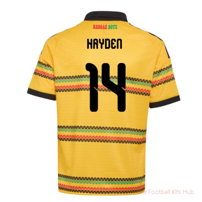 [SD] 2026/27 Jamaica Home Shirt (Kids) (Hayden 14)