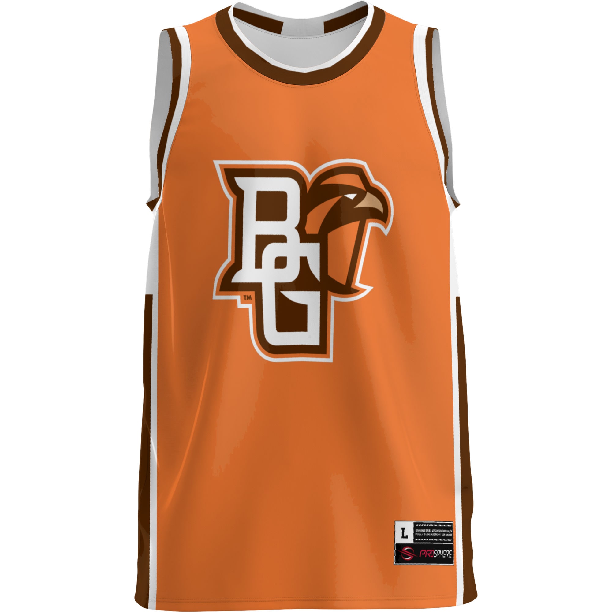 [DDG] Bowling Green St. Falcons GameDay Greats Lightweight Basketball Jersey - Brown