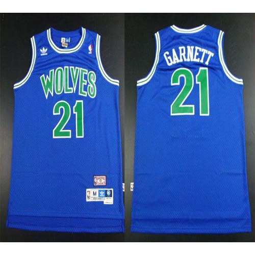 Blue M. Timberwolves #21 NBA Jersey NBA Fan Apparel Premium Quality