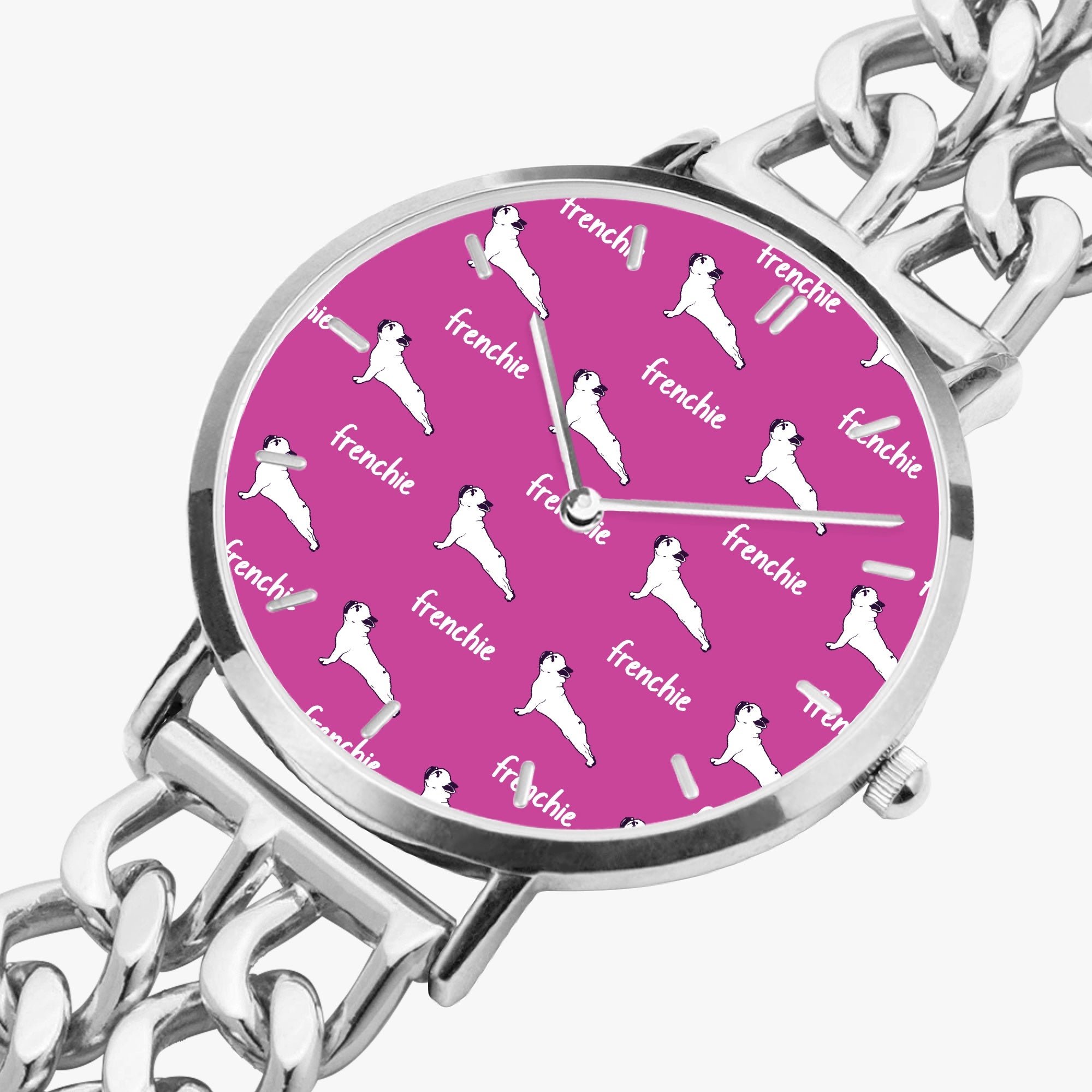 Fontanne - Chic Hollow Strap Watch for Frenchie Lovers