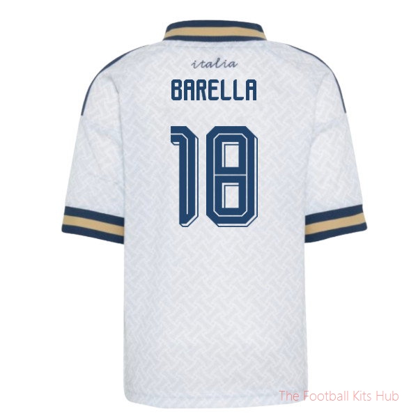[JED] 2026/27 Italy Away Mini Kit (Barella 18)