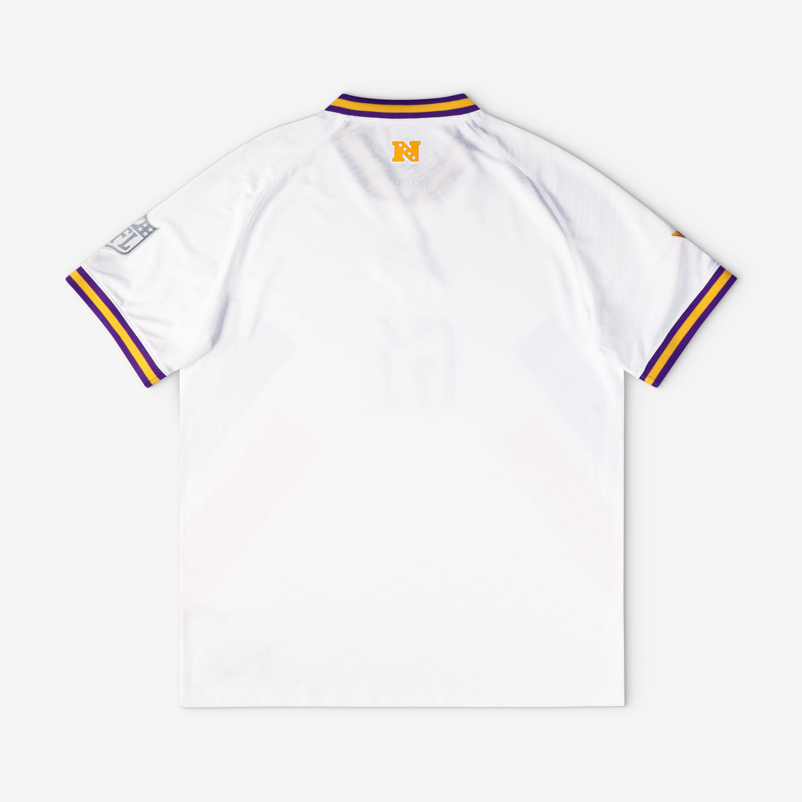 [JED] Minnesota Vikings Youth Football x Football V-Neck Fan Jersey Top - White