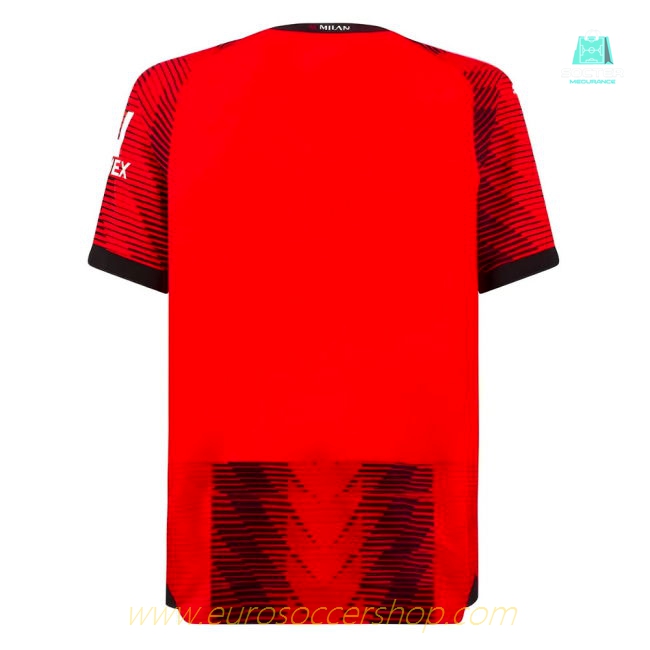 2023-2024 AC Milan Home Authentic Shirt