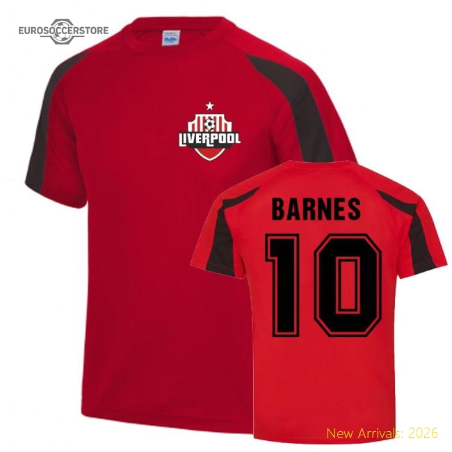 John Barnes Liverpool Sports Training Jersey (Red)