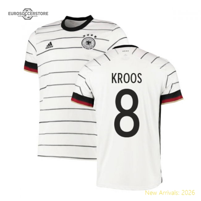 2020-2021 Germany Home Adidas Football Shirt (KROOS 8)