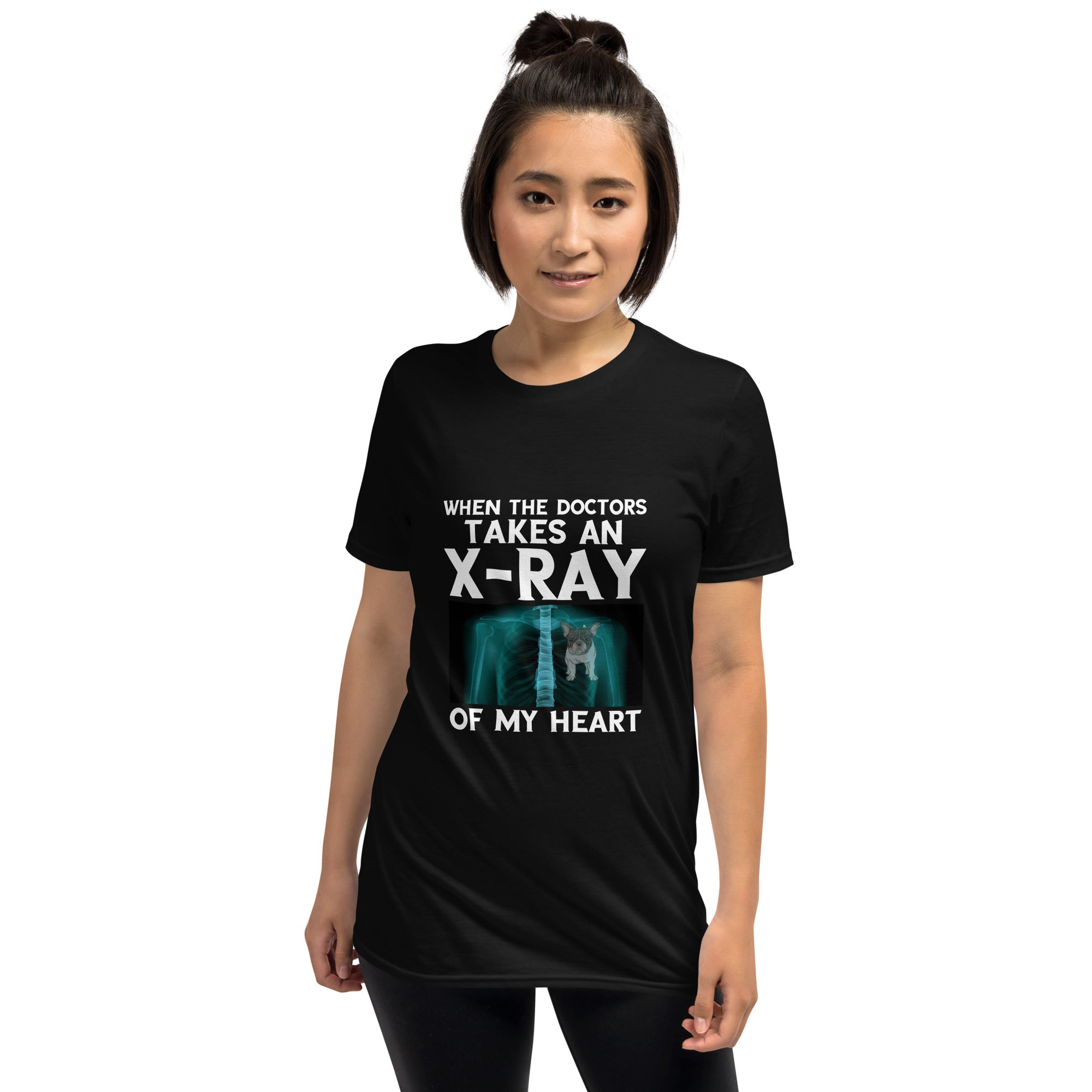 French Bulldog Frenchie X Ray Unisex T Shirt Comfy Pet Product