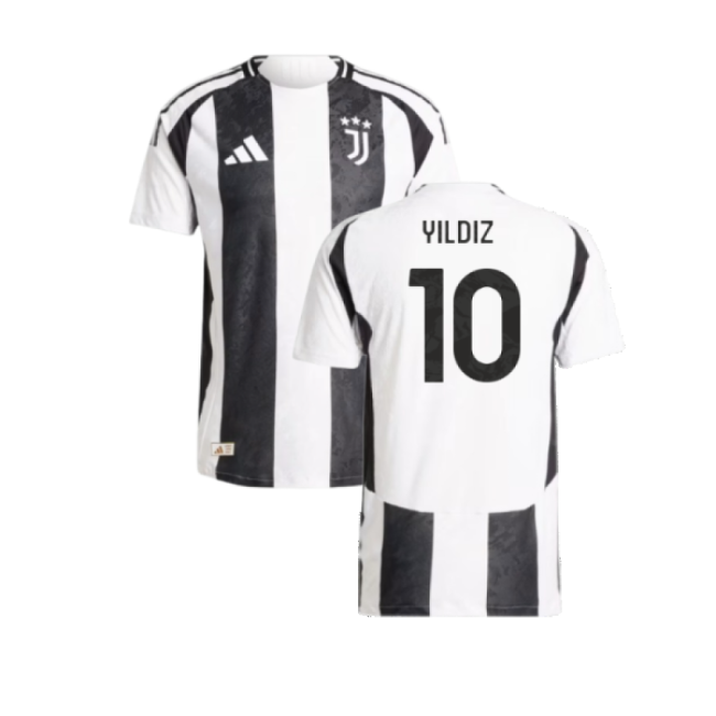 2024-2025 Juventus Authentic Home Shirt for (Adult