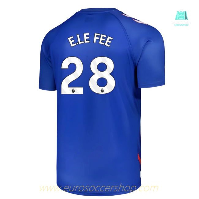2025-2026 Sunderland Away Pre-Match Jersey (Blue) (E.Le Fee 28)