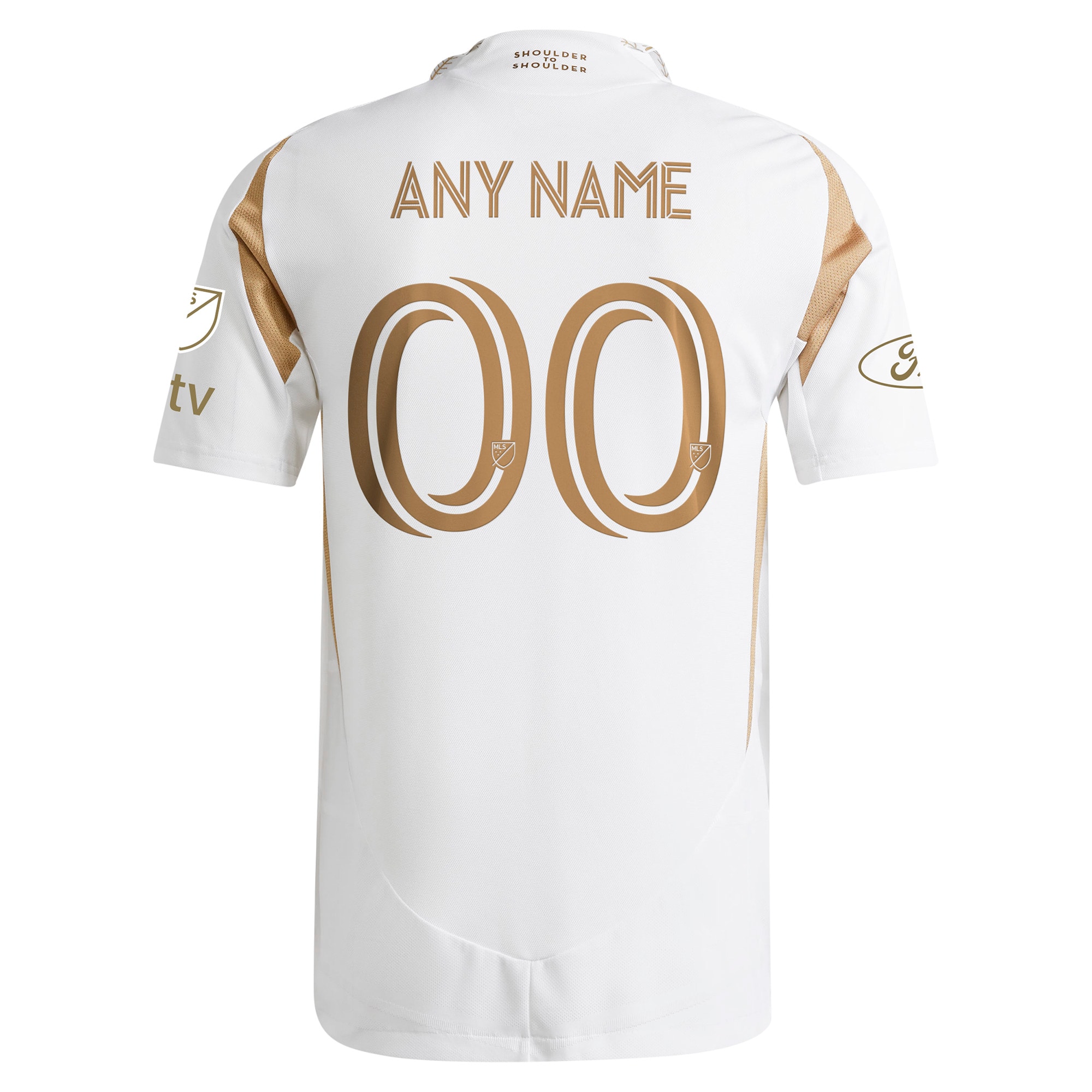 [SJH] LAFC 2025 Secondary Authentic Custom Jersey - White