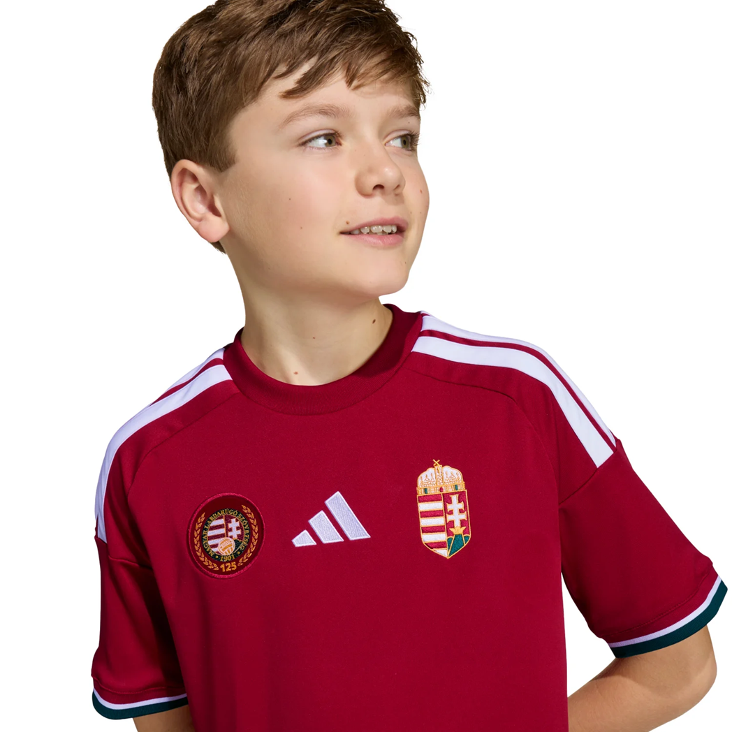 Hungary 2026 Home Jersey | Youth 125th Anniversary Magyar Football Shirt