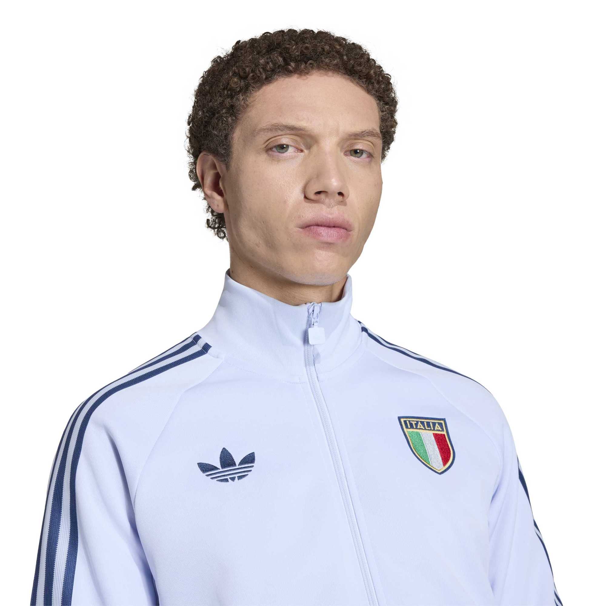 [SJH] Italy National Team Originals Full-Zip Track Jacket - Light Blue