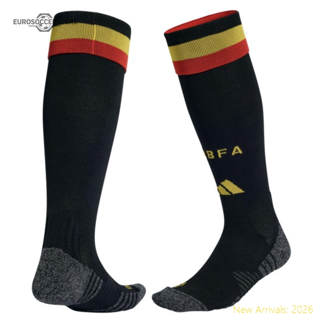 2026-2027 Belgium Home Socks (Black)