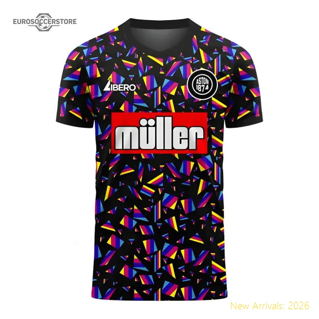 Aston 2025-2026 Third Choice Concept Football Kit Libero