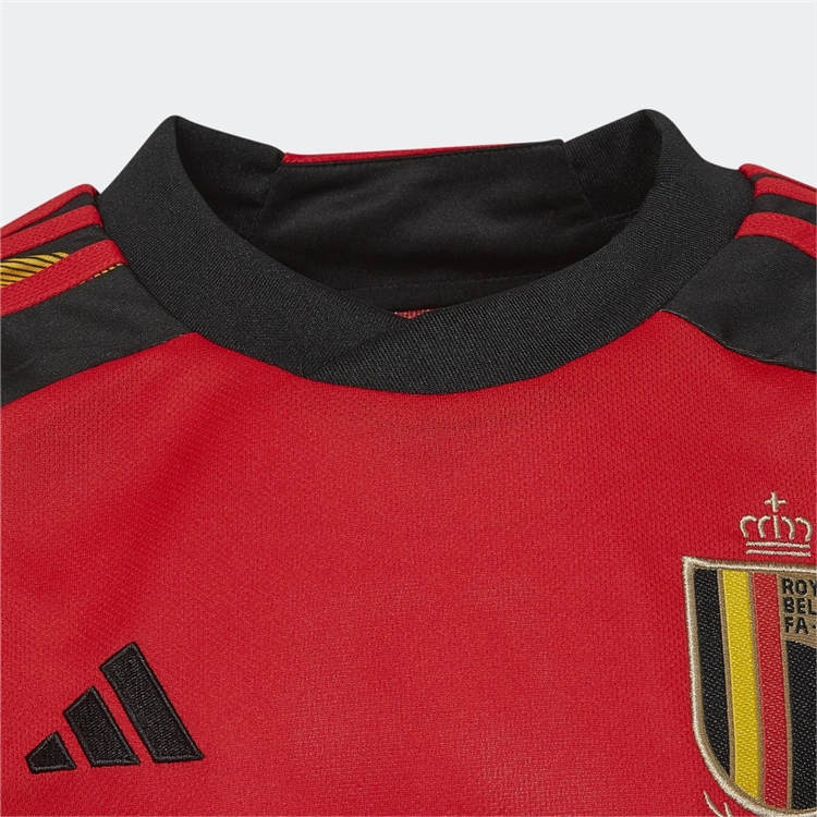 Official World Cup 2022 Belgium Home RedBlack Soccer Shirt Soccer